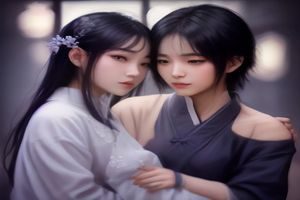 耽美漫画BL入门推荐封面，紫蓝色调唯美插图，适合新手读者的选品指南